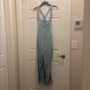 Aerie Linen Overalls